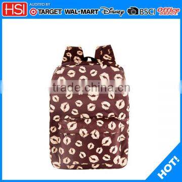 stationery 600D lip printing new school bags