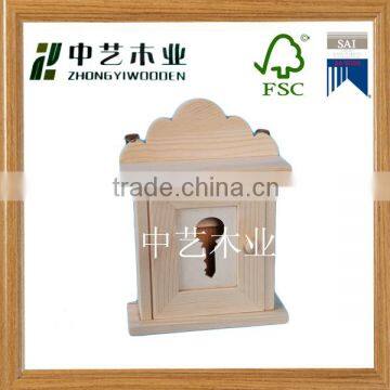 Super quality wooden wall hanging key holder,key holder wooden box