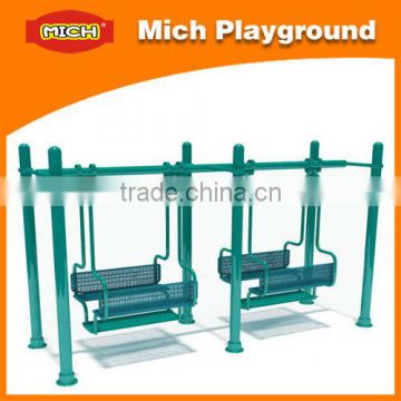 Metal outdoor swing seats