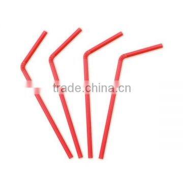 Disposable Colorful Hard Soft Drink Plastic Straw , Flexible Straw photo-3