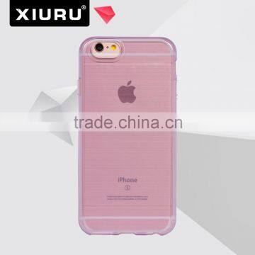 Hard Back Transparent Soft Waterproof Cover Cell Phone Case For Iphone 6S Plus XR-PC-97