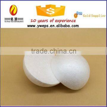 EPS material half round ball / polyfoam half round ball for christmas decoration
