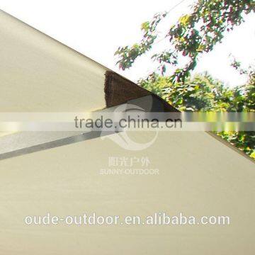 Outdoor Aluminium Giant Middle Pole Umbrella White Garden Parasol Cheap Price photo-5