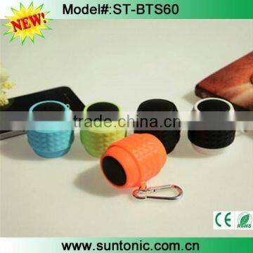 Portable outdoor hook handfree waterproof speaker,stereo speaker,wireless speaker