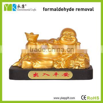 Wholesale resin gold buddha statues for sale