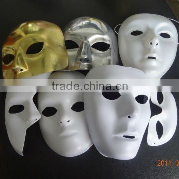 plastic white mask