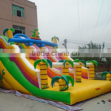 Amusement jungle dragon inflatable stair slide,inflatable stair slide toys