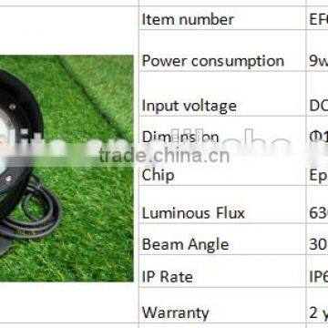 2016 Landscaping Light 24v IP65 Black 9W Outdoor Mini Garden Light photo-2