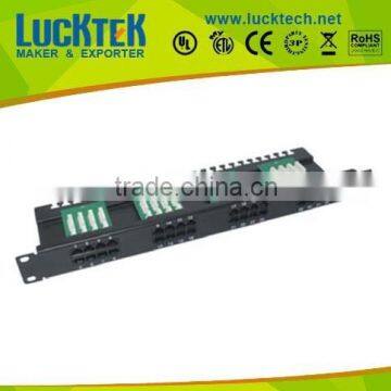 19inch 1u 32ports telephone patch panel