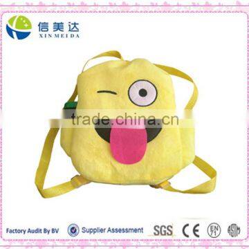 Funny Cute Emoji Backpack school bag for kids