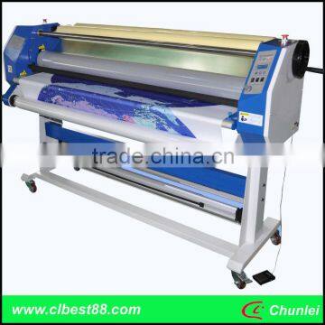 Vinyl hot cold laminating machine