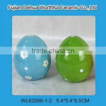 2016 wholesale ceramic easter egg as decorative easter gift