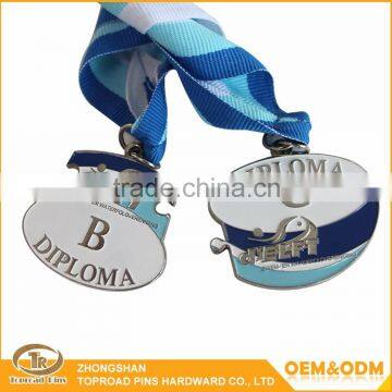 High quality wholesale cheap zinc alloy champion award medal cheapp award honor medals