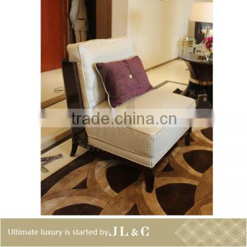 RS1502 Upholstered Single Sofa In Living room-JLC Luxury Home Furniture