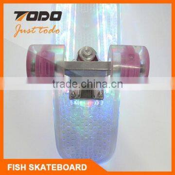 Plastic hoverboard electric LED skateboard wholesale cheap