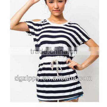 Side Striped Tunic fashion blouse designs