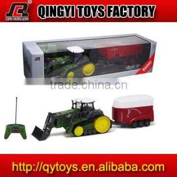 1:28 plastic rc tractor toy