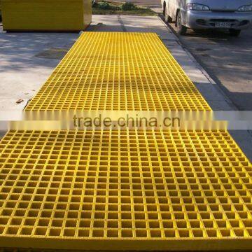 fiberglass mould grating 1-1/2" thick 1-1/2" square mesh