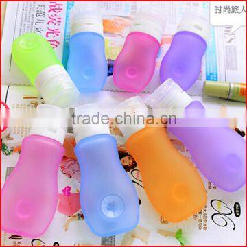 Silicone travel bottle joyshaker