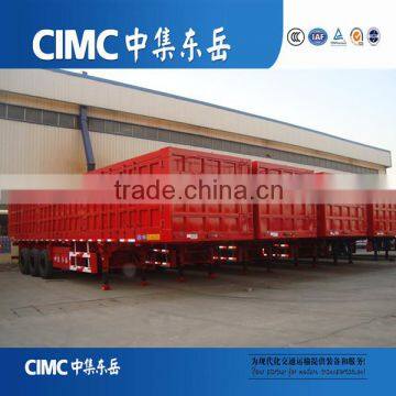 13meters 3 Axles Tarpaulins Container Box Curtain Side Van Semi Trailer for Sale photo-2