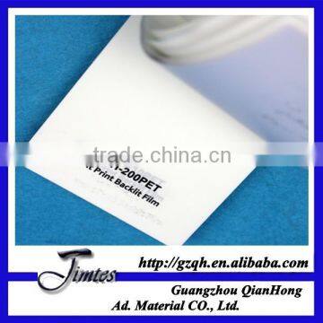 front print eco self adhesive pet film