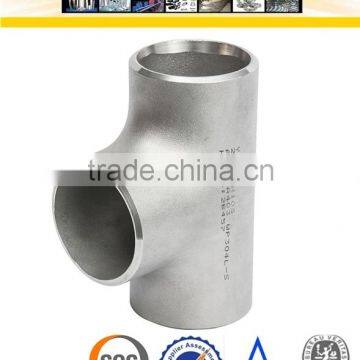 SS304/316L Stainless Steel 14" Inch Sch 40 Tee Pipe Fittings photo-2