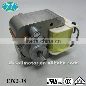 Motor Electric Shaded Pole Motor YJ62-30: 220v 50hz 3000rpm electric fan motor for medical nebulizer