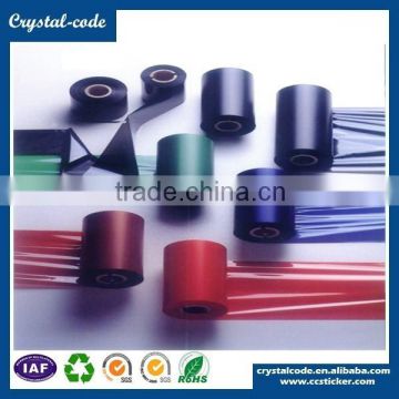 50mm*300m colorful TTP 244 Plus used wax base ribbon