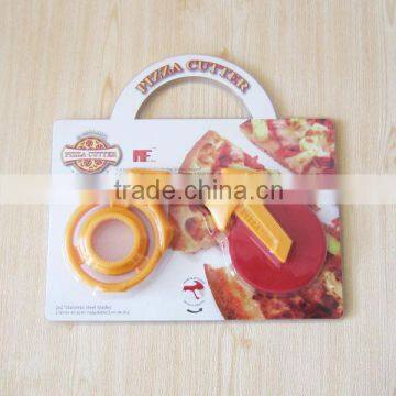 New design plastic pizza tool with blister card packing