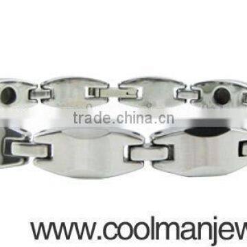 Vintage fashion fancy classic design tungsten magnetic bracelets men