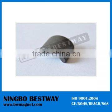 High quality arc hard ferrite magnets for starter motor of motorcycles