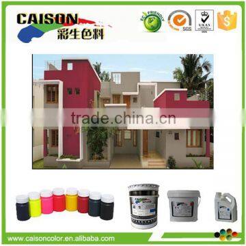 Water based color pigment paste for ceramic coating