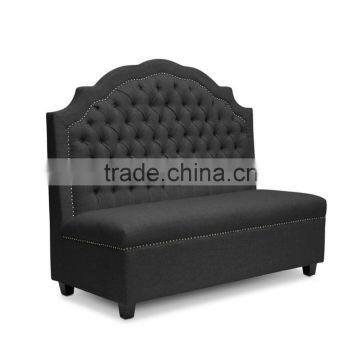 Fshion decorated restaurant sofa booth YK70116