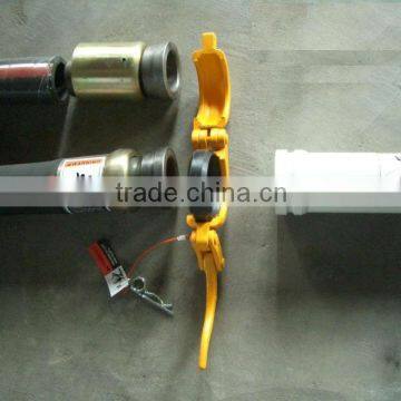 concrete pump spare parts 3'' reinforced fabric rubber hose-80bar
