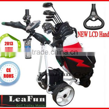 2013 New Electric Golf Buggy With 250W Motors .36 Holes Battery.NEW LCD Digital Handle