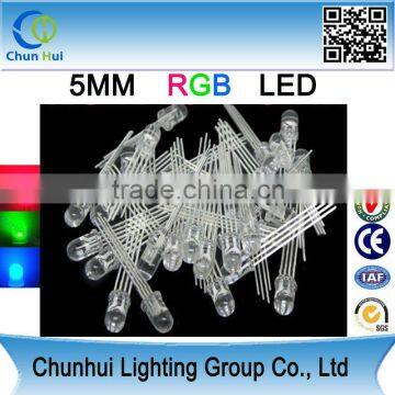 4pins RGB 3mm/5mm led clear Lens
