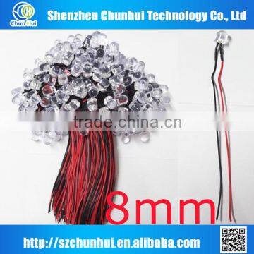 Hot Sales Red PREWIRED 12V Diode 5mm Prewired photo-3