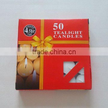 white tealight candles factory supplier