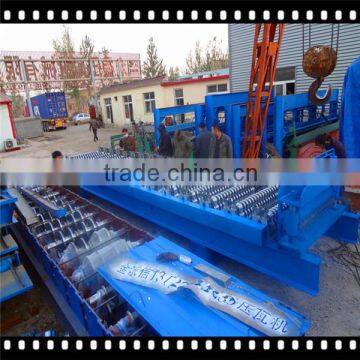 JCX 2014 new type 720 Floor Deck Roll Forming Machinen With PLC Control System