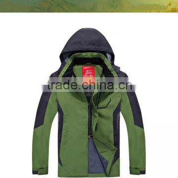 Waterproof name brand outdoor jacket mens winter coat 2016