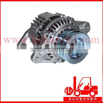 forklift spare parts alternator Nissan TD27 23100-7T403 double groove