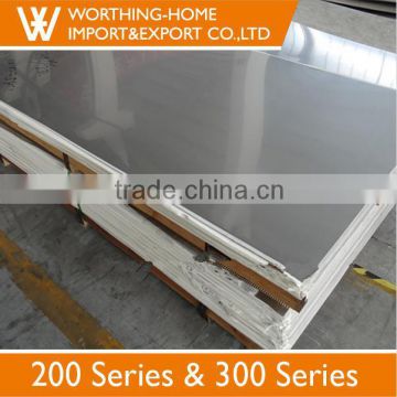 Building Construction Materials Cold Rolled Satin 2b Finish 201 1.2mm Stainless Steel Sheet