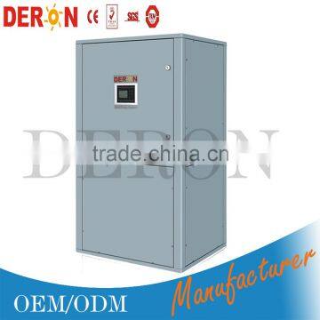 High efficiency geothermal water to water heat pump with spray coating steel, large industiral type