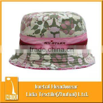 canada cotton multicolor bucket hats