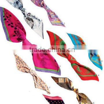 110*110cm pure silk lady scarf factory directly