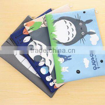 Fashion Circle Fabric Pen Pouch,Lamination Pocket Pouch Pen Bag