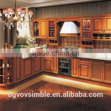 pvc high gloss kitchen cabinet