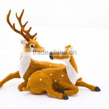 Factory Sale Special Design Mother Deer Christmas Interior Products Brown With Different Size photo-4