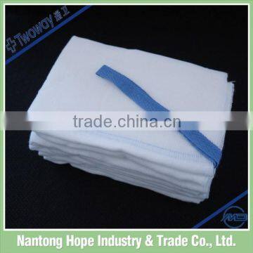 12" x 12" 12ply Medical Sterile Laparotomy Sponge With Blue Loop photo-2