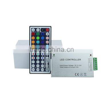 Factory price DC12~24V 44keys 24A RF RGB LED controller